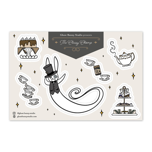 [Sticker Sheet] The Classy Chomp